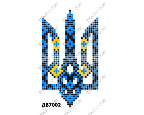Термонаклейка для вышивания ДВ-7002