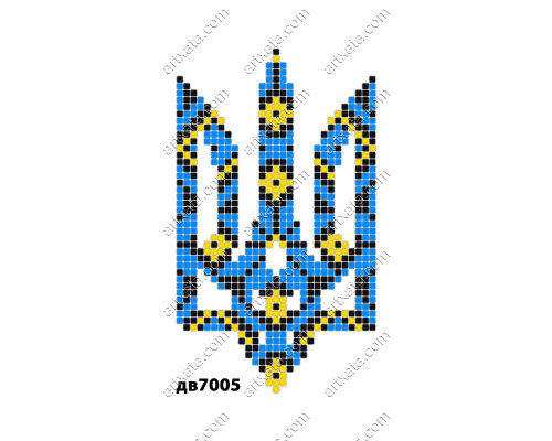 Термонаклейка для вышивания ДВ-7005