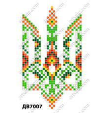 Термонаклейка для вышивания ДВ-7007