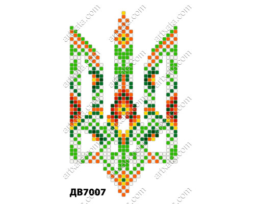 Термонаклейка для вышивания ДВ-7007