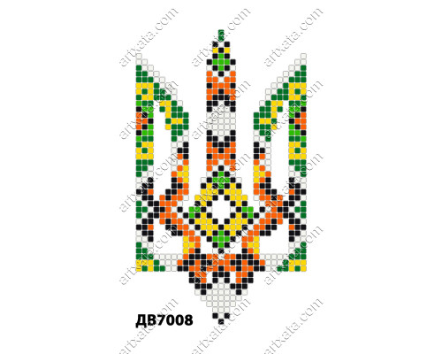 Термонаклейка для вышивания ДВ-7008