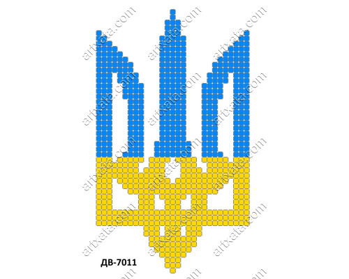 Термонаклейка для вышивания ДВ-7011