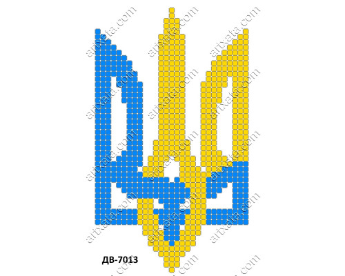 Термонаклейка для вышивания ДВ-7013