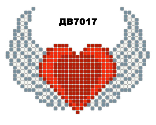 Термоналіпка для вишивки ДВ-7017