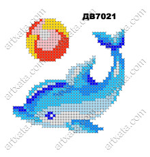 Термонаклейка для вышивания ДВ-7021