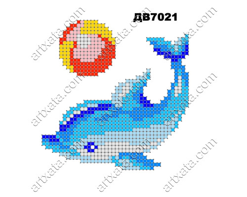 Термоналіпка для вишивки ДВ-7021