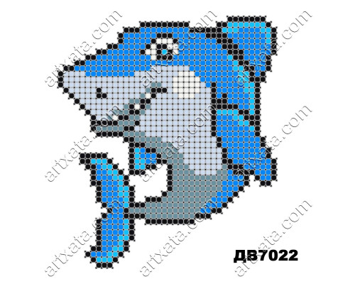 Термонаклейка для вышивания ДВ-7022