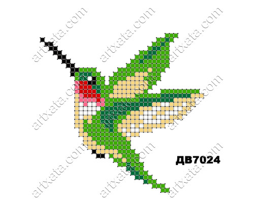 Термоналіпка для вишивки ДВ-7024