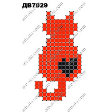 Термонаклейка для вышивания ДВ-7029