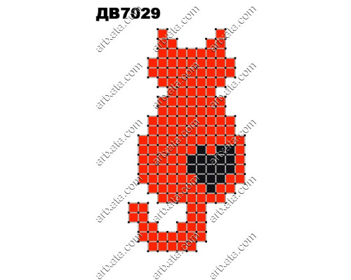 Термоналіпка для вишивки ДВ-7029