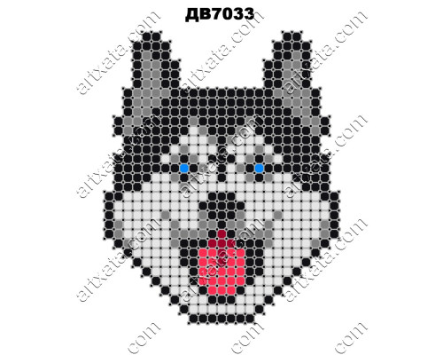 Термонаклейка для вышивания ДВ-7033