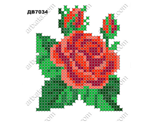 Термоналіпка для вишивки ДВ-7034