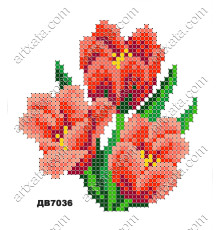 Термонаклейка для вышивания ДВ-7036