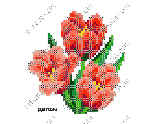 Термоналіпка для вишивки ДВ-7036