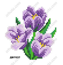 Термонаклейка для вышивания ДВ-7037