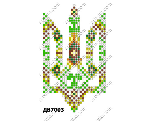 Термонаклейка для вышивания ДВ-7003