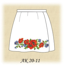 Заготовка дитячої спідниці для вишивання — АК 20-11