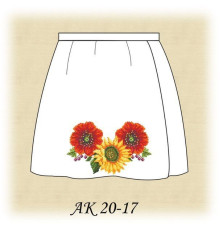 Заготовка дитячої спідниці для вишивання — АК 20-17