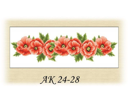 Заготовка пояса для вишивки АК 24-28