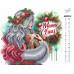 Схема для вышивки бисером Mama Claus