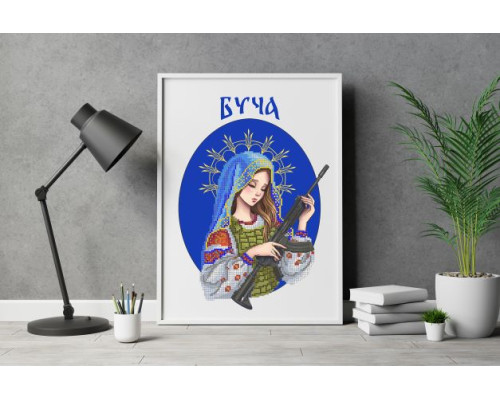 Схема для вышивки бисером Буча