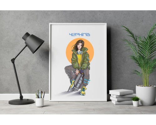 Схема для вишивки бісером Чернігів