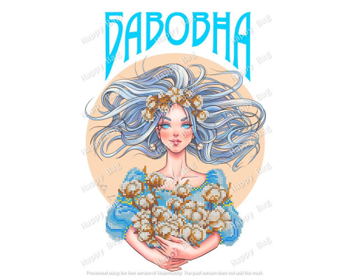 Схема для вышивки бисером Бавовна