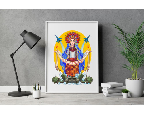 Схема для вишивки бісером Покров